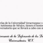 Imagen CONVERSATORIO 10° Aniversario de la Defensoría de los Derechos Universitarios UV