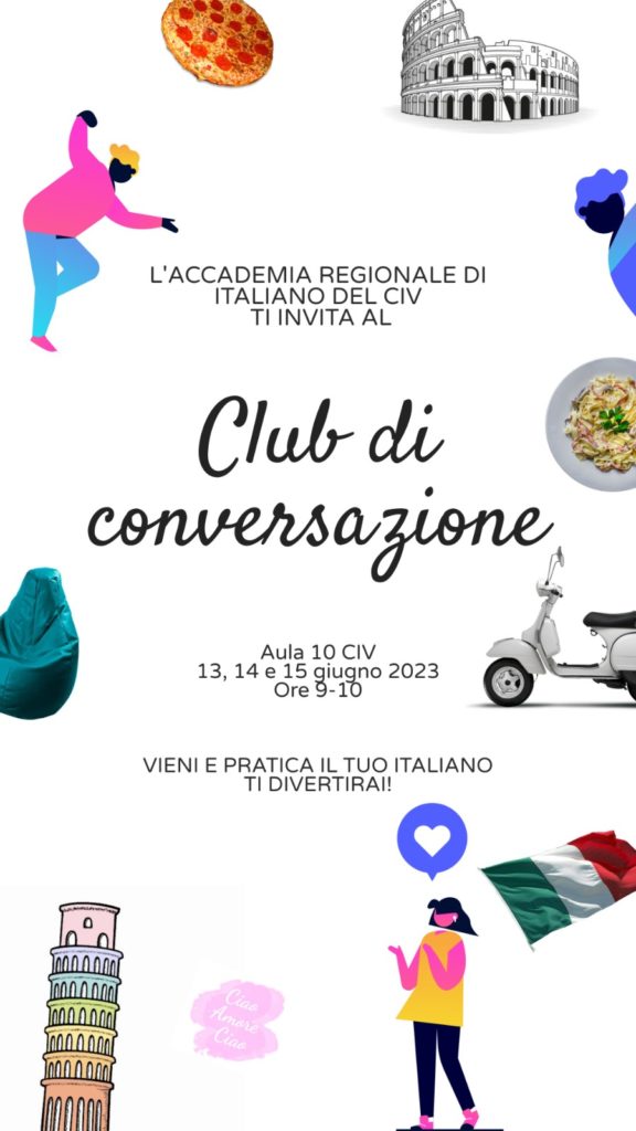 cartel club de conversazione