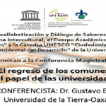 Imagen Conferencia Magistral: «El Regreso de los Comunes y el Papel de las Universidades»