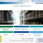Imagen Guía para ingresar al catálogo Koha