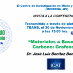 Imagen Conferencia: «Materiales a Base de Carbono: Grafeno»