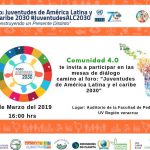 Imagen Foro: Juventudes de América Latina y el Caribe 2030 #JuventudesALC2030