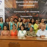 Imagen Ceremonia de Clausura Generación 2012 -2014 de la Maestría en Derecho Constitucional