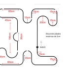 Imagen Primer concurso IEEE de robots Sigue Líneas .