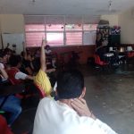 Imagen Taller «Bosques de Niebla» en primaria de Molino de San Roque